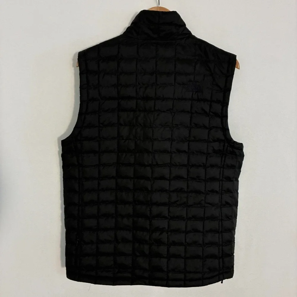 North Face Thermoball Eco Vest Men's Size M Black Quilted Outdoor Gorpcore Hike